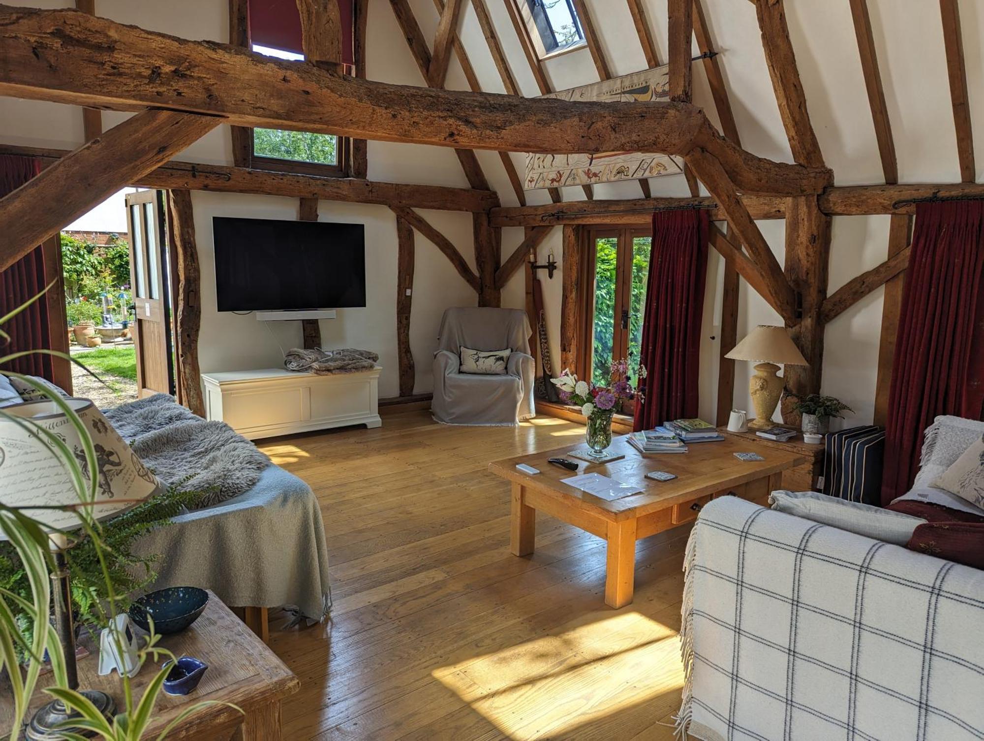 Cosy Listed Barn In Peaceful Country Village Granborough Buitenkant foto